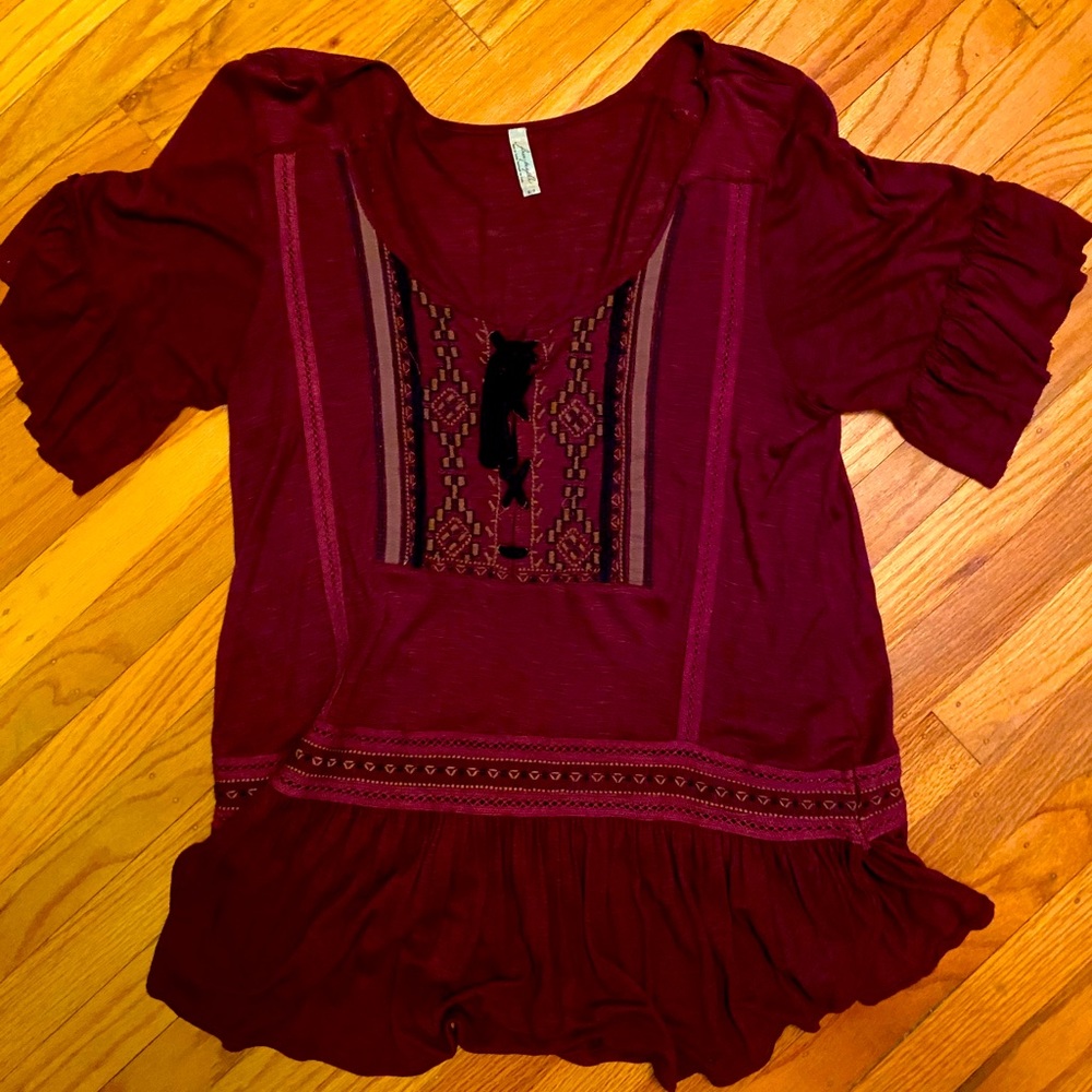 Free People loose fitting tshirt top